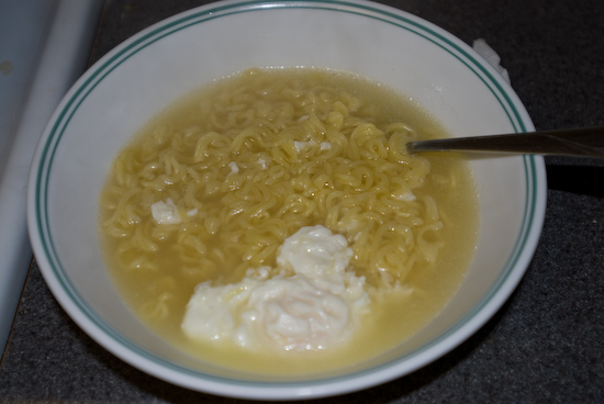 Instant Ramen and Egg