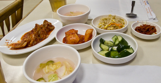 So Gong Dong Tofu House - Banchan