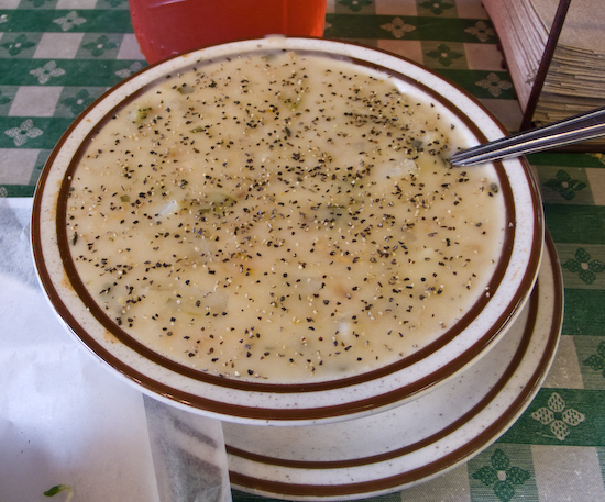 Erik's DeliCafe - Clam Chowder