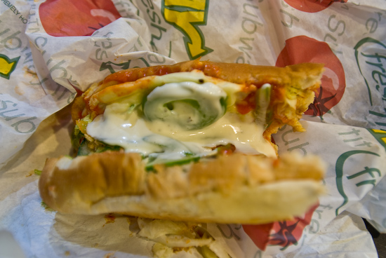 Subway - Buffalo Chicken Sandwich