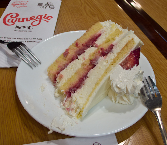 Carnegie Deli - Strawberry Shortcake