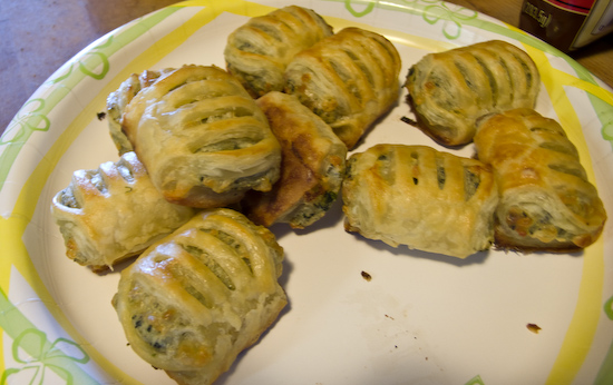 Finger Foods at Pete's Game Night