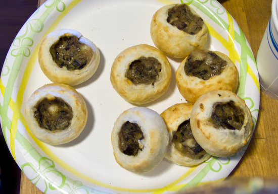 Finger Foods at Pete's Game Night