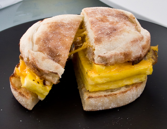 Snack Depot - English Muffin with Egg and Sausage