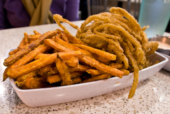 The Counter - Fifty-Fifty Sweet Potatoes and Fries