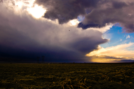Storm Clouds Near Interstate 5 (Central Valley, California)