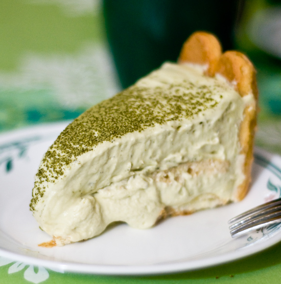 House of Annie - Green Tea Tiramisu Slice