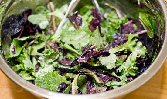 Baby Lettuce Salad