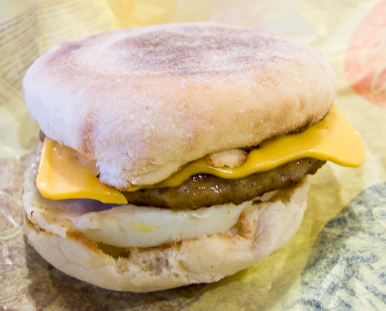 McDonald’s - Sausage McMuffin with Egg
