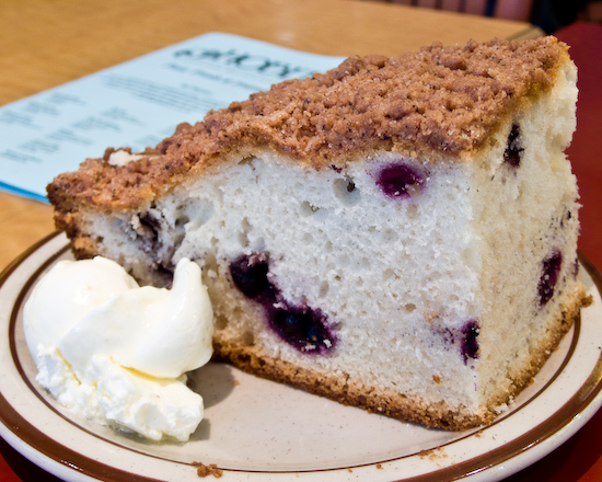 Hobee’s - Blueberry Coffeecake