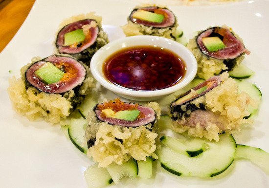Truya Sushi - Ahi Crunch Roll