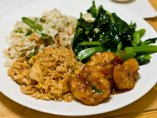 Tong Soon Garden - Jielan, Fried Rice, Szechwan Shrimp
