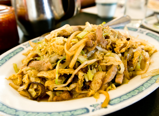 San Tung Chinese Restaurant - Mu Shu Pork