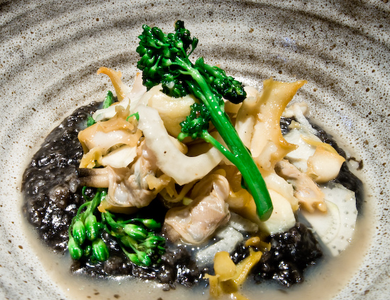 Coi - Black and White Shellfish Porridge