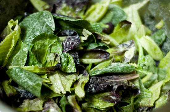 Salad with Creamy Ranch Dressing