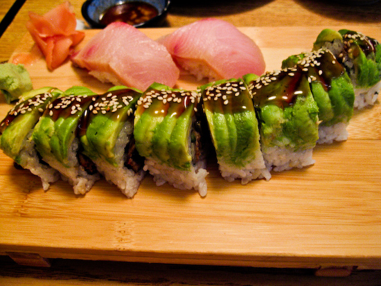 Truya Sushi - Caterpiller Roll