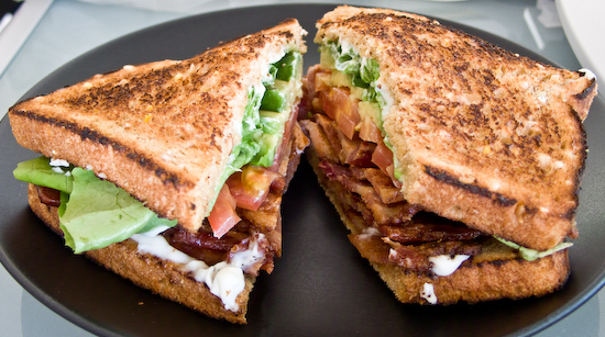 Crossroads Cafe - BLT Sandwich with Avocado