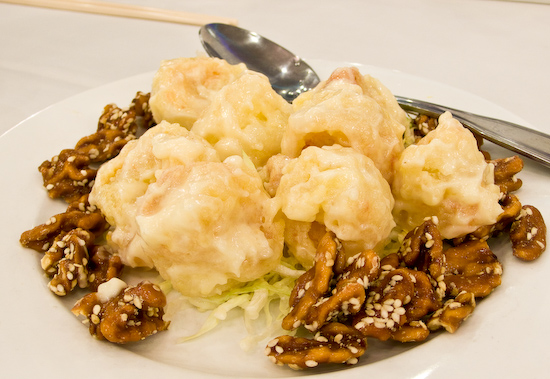 Dynasty Chinese Seafood - Honey Walnut Prawns