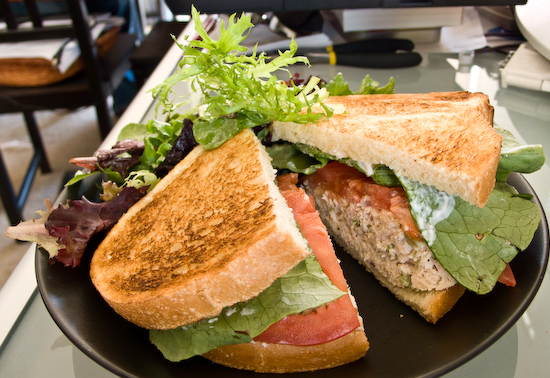 Crossroads Cafe - Cold Tuna Sandwich