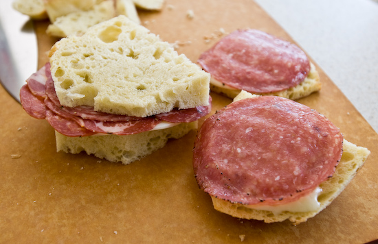 Cured Meat Sandwiches