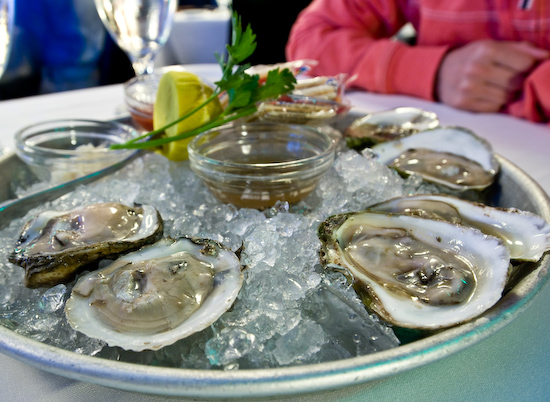 Eddie V’s - Island Creek Oysters, Malapeque Oysters, Blue Point Oysters
