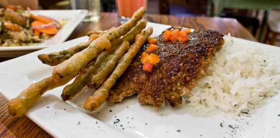 The Root Cellar Cafe - Bourbon Pecan Chicken