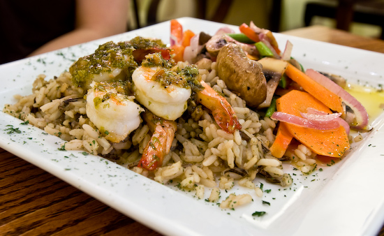 The Root Cellar Cafe - Cilantro Lime Grilled Shrimp