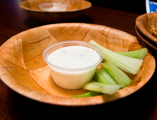 Buffalo Wings and Rings - Ranch Dressing and Celery