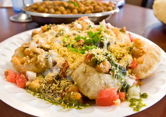 Swad Indian Vegetarian Restaurant - Dahi Poori