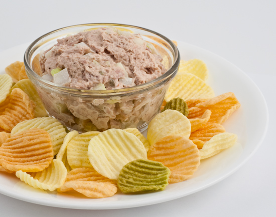Tuna Fish Salad and Chips
