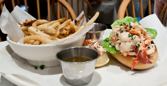 Perla’s - Lobster Roll with Fries