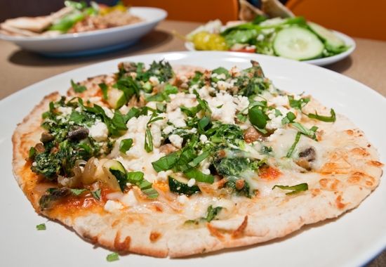 Zoe’s Kitchen - Veggie Pita Pizza