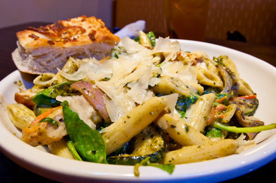 Natural Planet Grill - Tuscan Pesto Pasta with Chicken