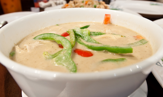 Blue Bamboo - Green Curry with Chicken