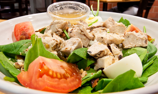 Central Market Cafe - Spinach Salad with Chicken