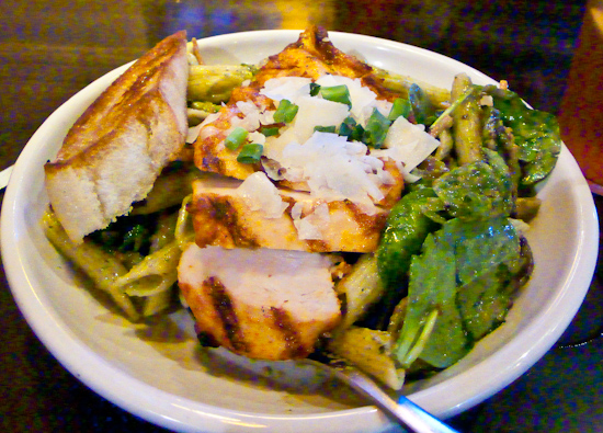 Natural Planet Grill - Tuscan Pesto Pasta with Chicken