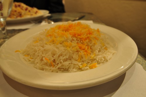Chelokababi - Saffron Basmati Rice