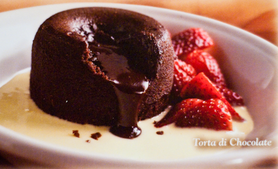 The Olive Garden - Torta di Chocolate (menu picture)