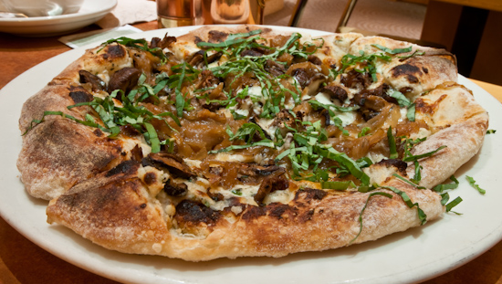 Nordstrom Cafe Bistro -  Wild Mushroom & Herb Ricotta Pizza