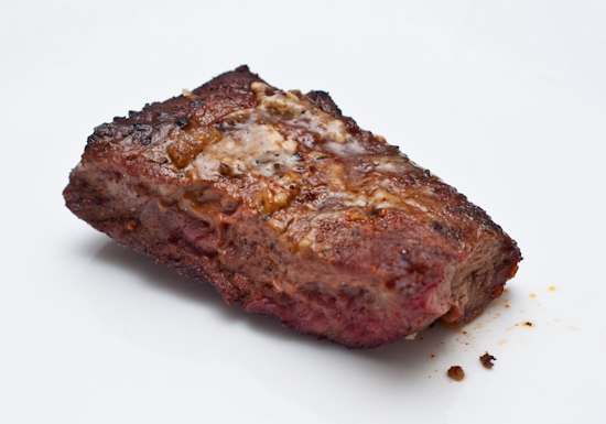 Leftover Green Pastures' Flat Iron Steak