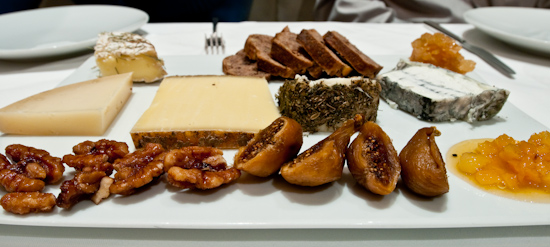Providence - Market Cheeses (Olivet, Lourey, Gruyere de Comte, Fleur de Marquis, and Sofia)