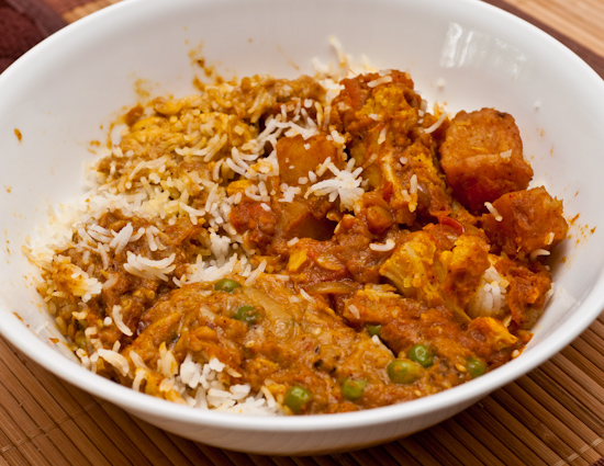 Leftover G'Raj Mahal Indian Food