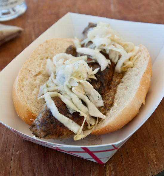 Dai Due - Weisswurst with Sauerkraut