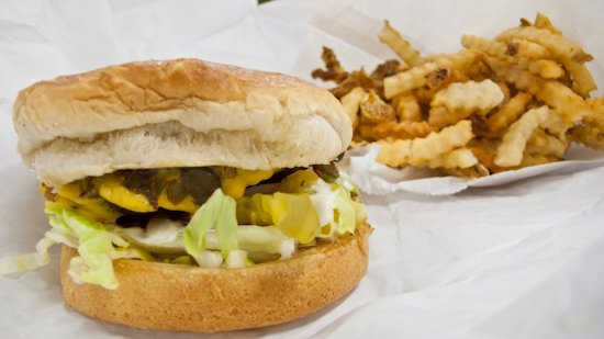 Mighty Fine - Bacon Jr. Cheeseburger with Grilled Jalapenos