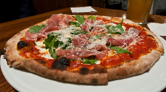 Romano's Macaroni Grill - Prosciutto e Arugula Neapolitan Pizza