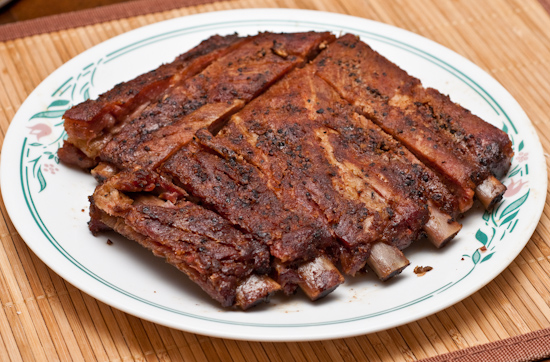 Leftover Rudy's BBQ Ribs