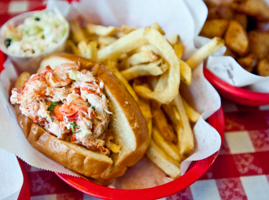 Old Port Lobster Shack - The Maine Lobster Roll
