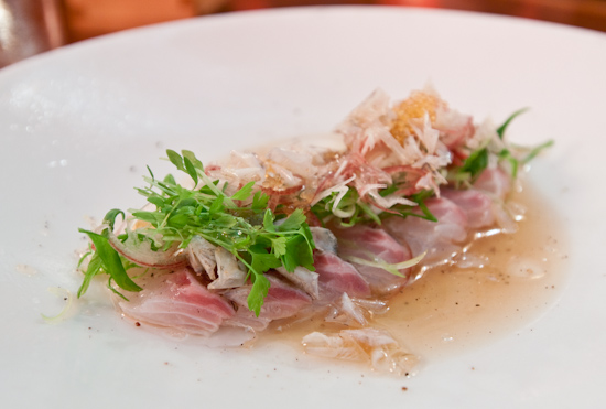 Uchi - madai carpaccio