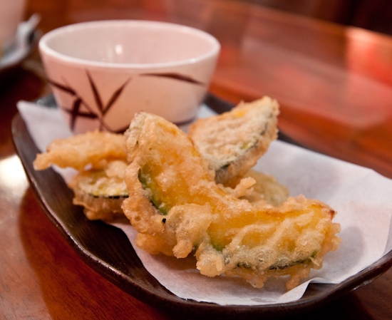 Uchi - japanese pumpkin tempura