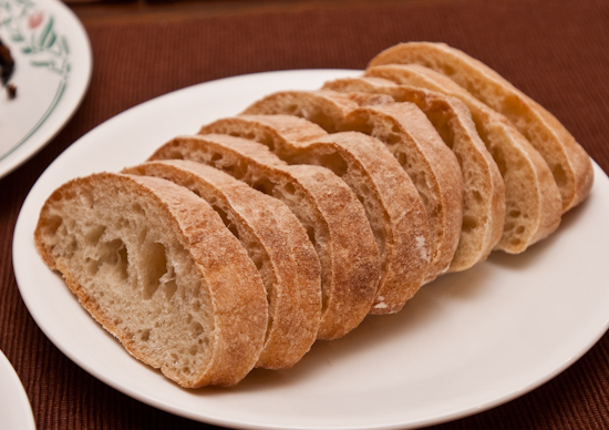 Homemade bread